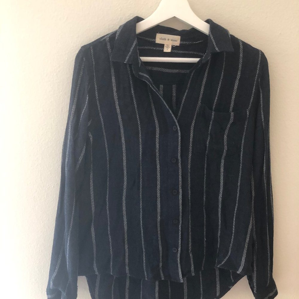 Anthropologie Button Down Blouse
